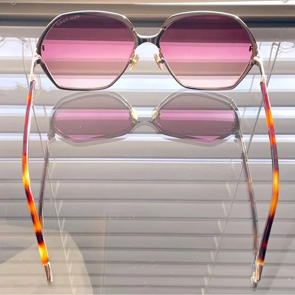NWT TOM FORD Geometric Sunglasses - Picture 3 of 15